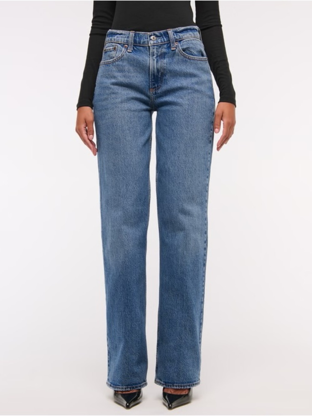 Abercrombie Curve Love Low Rise Baggy Jean - Picture 4 of 4